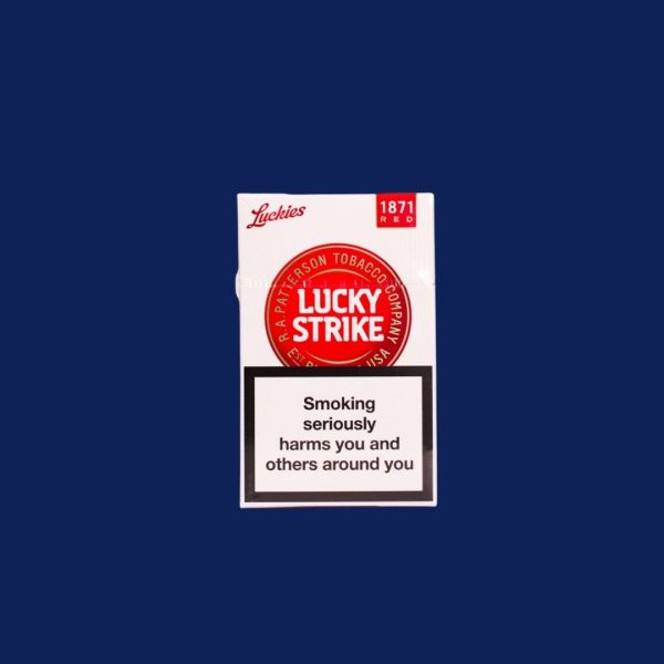 Lucky Strike KS Red (Лакі Страйк КС Червоний Квадратна пачка)